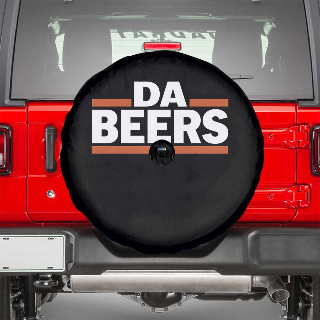 Funny Chicago Beer Lover Spare Tire Cover Beer Day Drinking Party TS11 Black Print Your Wear
