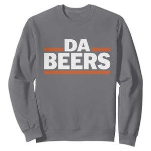 Funny Chicago Beer Lover Sweatshirt Beer Day Drinking Party TS11 Charcoal Print Your Wear