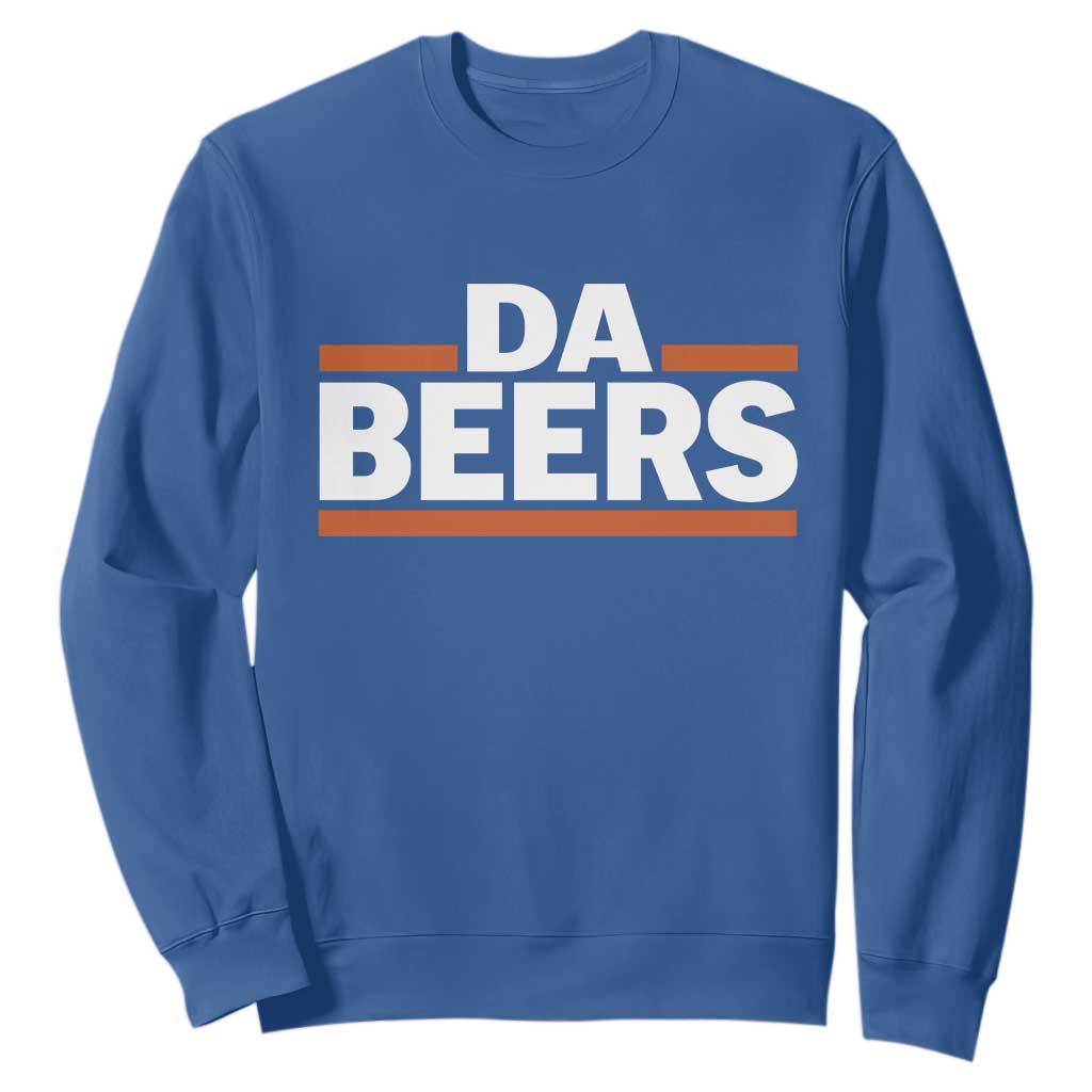Funny Chicago Beer Lover Sweatshirt Beer Day Drinking Party TS11 Royal Blue Print Your Wear