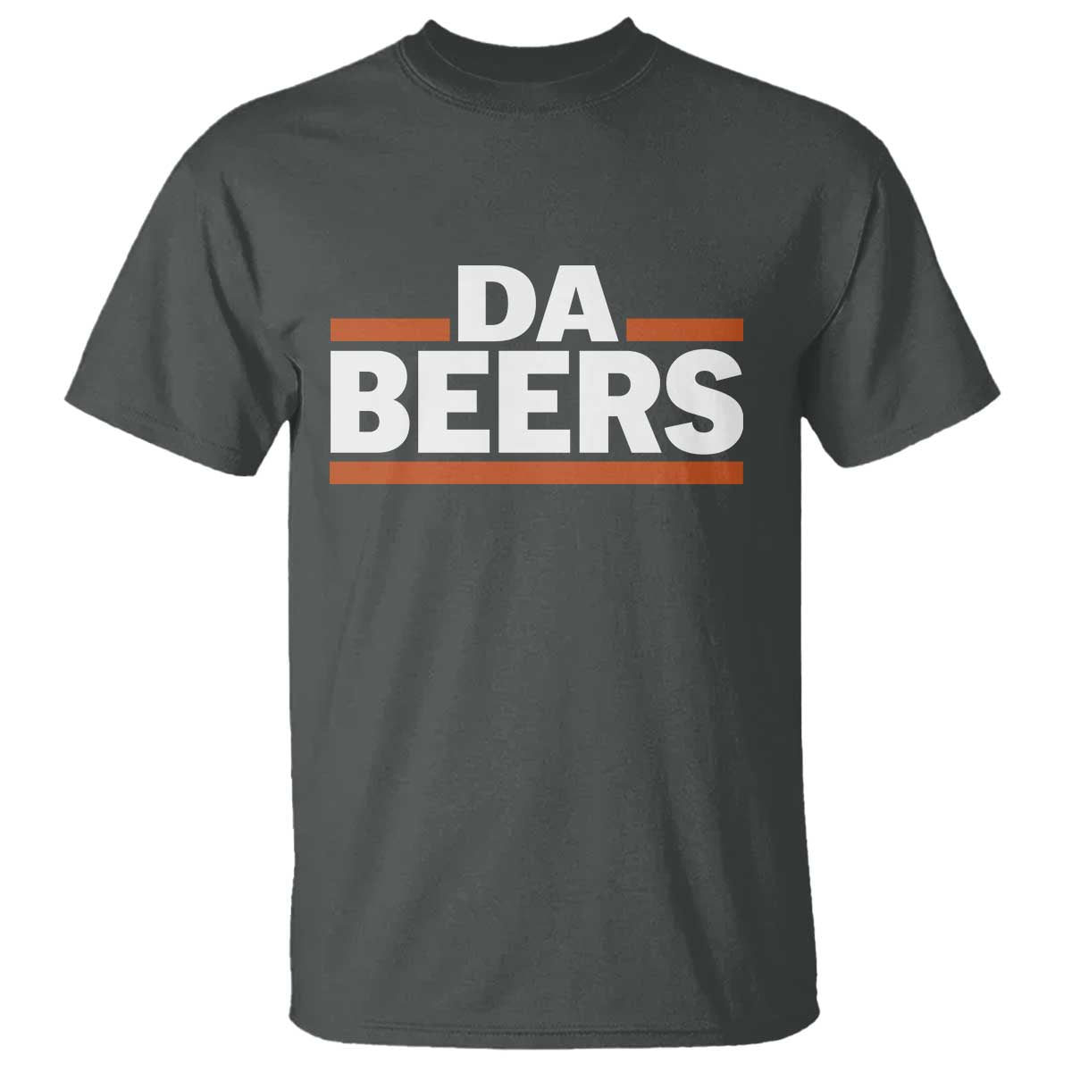 Funny Chicago Beer Lover T Shirt Beer Day Drinking Party TS11 Dark Heather Print Your Wear