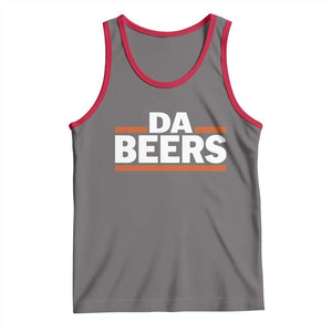 Funny Chicago Beer Lover Tank Top Beer Day Drinking Party TS11 Deep Heather Red Print Your Wear