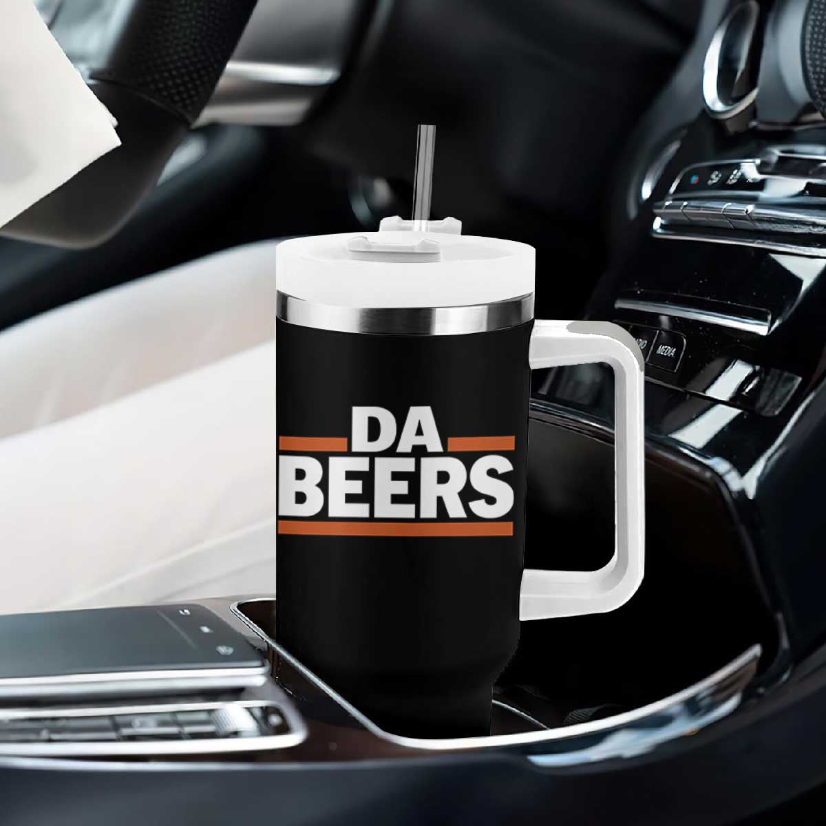 Funny Chicago Beer Lover Tumbler With Handle Beer Day Drinking Party TS11 Print Your Wear