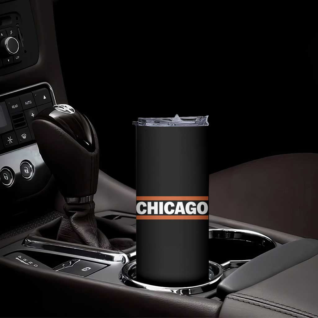 Chicago Skinny Tumbler Classic Retro City Illinois IL Lake Michigan Midwest Pride TS11 Print Your Wear