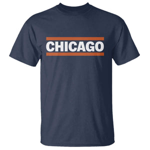 Chicago T Shirt Classic Retro City Illinois IL Lake Michigan Midwest Pride TS11 Navy Print Your Wear