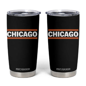 Chicago Tumbler Cup Classic Retro City Illinois IL Lake Michigan Midwest Pride TS11 Black Print Your Wear