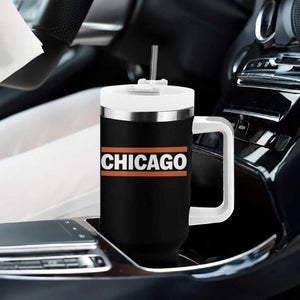 Chicago Tumbler With Handle Classic Retro City Illinois IL Lake Michigan Midwest Pride TS11 Print Your Wear