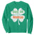 Funny Irish St Patrick's Day Dibs On The Redhead Sweatshirt Vintage Clover Shamrock TS11 Irish Green Print Your Wear