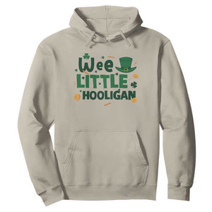 Funny St Patrick's Day Wee Little Hooligan Hoodie Shamrock TS11 Sand Print Your Wear