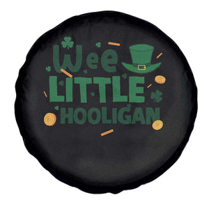 Funny St Patrick's Day Wee Little Hooligan Spare Tire Cover Shamrock TS11 Print Your Wear