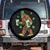 Funny Bigfoot St Patrick's Day Irish Beer Drinking Spare Tire Cover TS11 No hole Black Print Your Wear