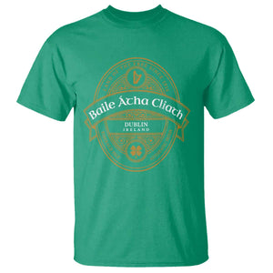 Dublin Ireland T Shirt Baile Atha Cliath Land Of The Free Since 1916 TS11 Irish Green Print Your Wear