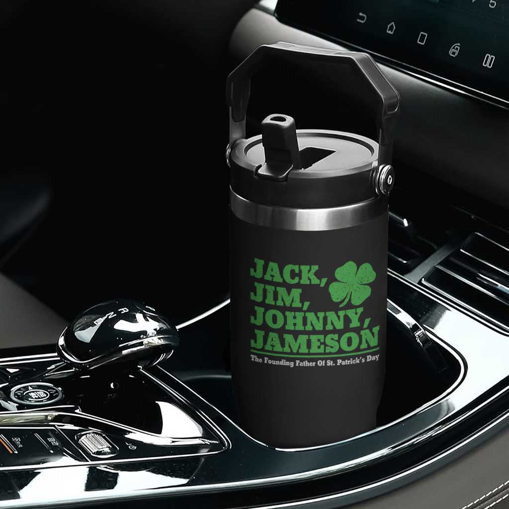 Funny St Patricks Day Irish Fathers Jack Jim Johnny Jameson Flip Straw Tumbler TS11 Print Your Wear