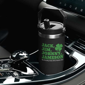 Funny St Patricks Day Irish Fathers Jack Jim Johnny Jameson Flip Straw Tumbler TS11 Print Your Wear