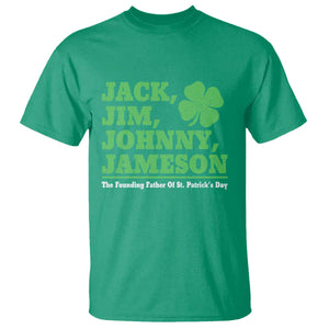 Funny St Patricks Day Irish Fathers Jack Jim Johnny Jameson T Shirt TS11 Irish Green Print Your Wear