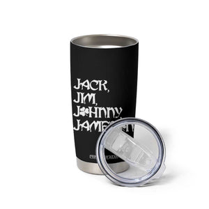 Jack Jim Johnny Jameson St Patricks Day Whiskey Shamrock Tumbler Cup TS11 Print Your Wear
