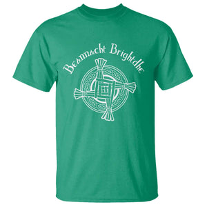 St Brigids Day T Shirt Beannacht Brighdhe Gaelic Irish Imbolc TS11 Irish Green Print Your Wear