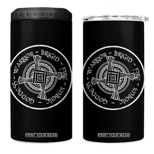 St Brigids Day 4 in 1 Can Cooler Tumbler Warrior Brigid Fire Imbloc Goddess Gaelic Willow Cross TS11 One Size: 16 oz Black Print Your Wear
