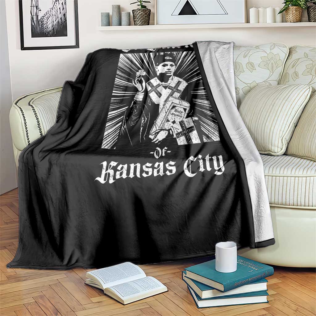 St Patrick Of Kansas City Throw Blanket Funny St Patricks Day Missouri State Football Fan TS11 Print Your Wear