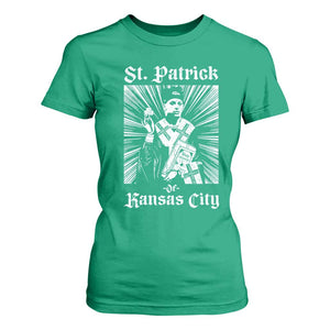 St Patrick Of Kansas City T Shirt For Women Funny St Patricks Day Missouri State Football Fan TS11 Irish Green Print Your Wear
