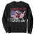 Cesar Chavez Day Sweatshirt March 31 Hand Fist American Flag TS11 Black Print Your Wear