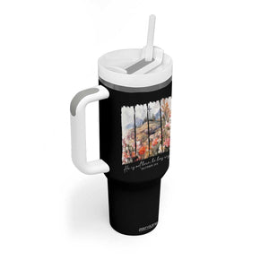 He Is Not Here He Has Risen Tumbler With Handle Christian Easter Religious Bible Verse TS11 Print Your Wear