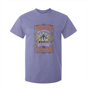 Good Friday Easter Day T Shirt For Kid Friday Is Good Cause Sunday Is Coming TS11 Violet Print Your Wear