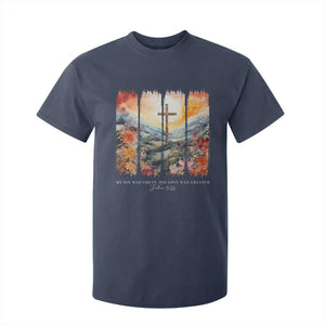 My Sin Was Great His Love Was Greater T Shirt For Kid Christian Easter Religious Bible Verse TS11 Navy Print Your Wear