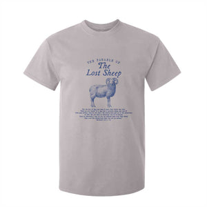 The Parable Of The Lost Sheep T Shirt For Kid Christian Bible Verse Matthew 18 TS11 Ice Gray Print Your Wear