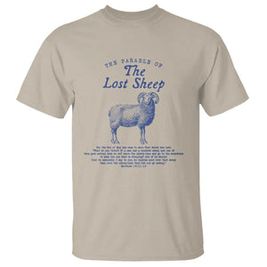 The Parable Of The Lost Sheep T Shirt Christian Bible Verse Matthew 18 TS11 Sand Print Your Wear