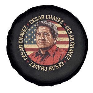 Cesar Chavez Spare Tire Cover March Holiday Hispanic Heritage American Map TS11 Print Your Wear