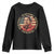 Cesar Chavez Youth Sweatshirt March Holiday Hispanic Heritage American Map TS11 Black Print Your Wear