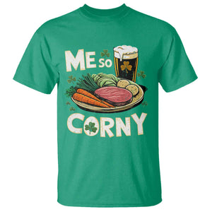 Funny St Patricks Day Me So Corny T Shirt - Stout Irish Corned Beef TS11 Irish Green Print Your Wear