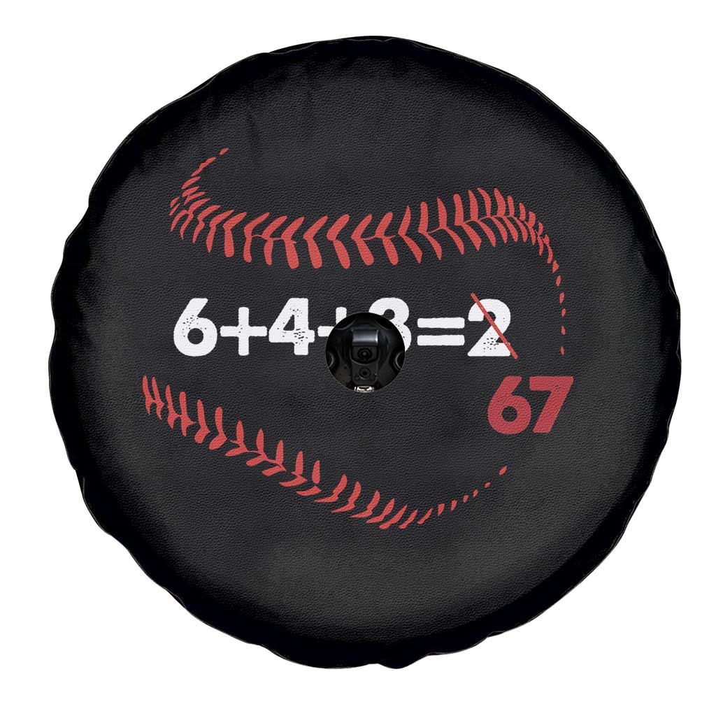 Funny 6432 67 Baseball Spare Tire Cover Double Play Outs Baseball Player TS11 Print Your Wear