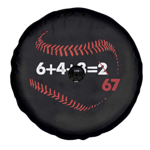 Funny 6432 67 Baseball Spare Tire Cover Double Play Outs Baseball Player TS11 Print Your Wear