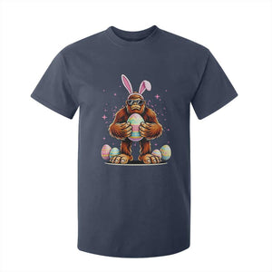 Funny Bigfoot Easter Day Bunny Sasquatch Egg T Shirt For Kid TS11 Navy Print Your Wear