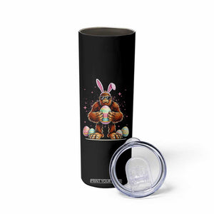 Funny Bigfoot Easter Day Bunny Sasquatch Egg Skinny Tumbler TS11 Print Your Wear