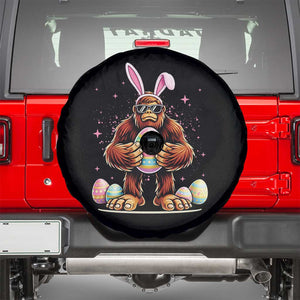 Funny Bigfoot Easter Day Bunny Sasquatch Egg Spare Tire Cover TS11 Black Print Your Wear