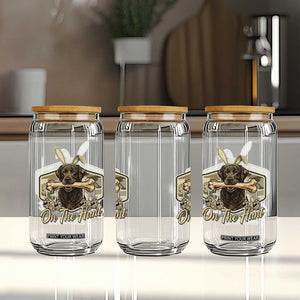 Funny Egg Hunter Glass Can On The Hunt Camo Easter Labrador Dog TS11 Print Your Wear