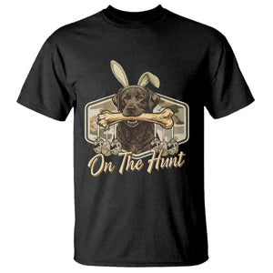 Funny Egg Hunter T Shirt On The Hunt Camo Easter Labrador Dog TS11 Black Print Your Wear