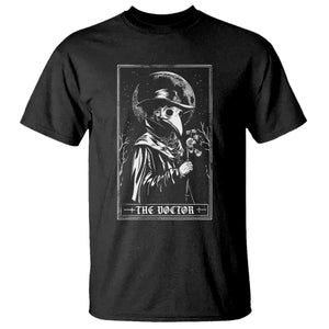 Plague Doctor Tarot Card T Shirt Horror Death Occult Satanic TS11 Black Print Your Wear