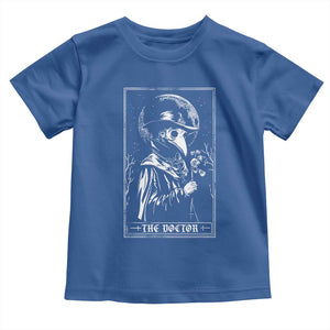 Plague Doctor Tarot Card Toddler T Shirt Horror Death Occult Satanic TS11 Royal Blue Print Your Wear