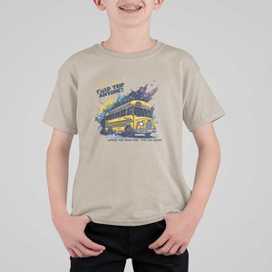 School Field Trip Anyone T Shirt For Kid School Bus Teacher TS11 Sand Print Your Wear
