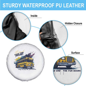 School Field Trip Anyone Spare Tire Cover School Bus Teacher TS11 Print Your Wear