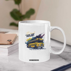School Field Trip Anyone Coffee Mug School Bus Teacher TS11 Print Your Wear