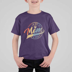 Best Dog Mom Ever T Shirt For Kid Fur Mama Mother's Day TS11 Purple Print Your Wear