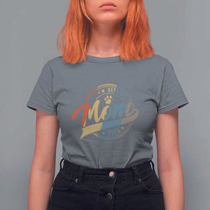 Best Dog Mom Ever T Shirt For Women Fur Mama Mother's Day TS11 Charcoal Print Your Wear