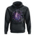 Alzheimer Supporter Hoodie Alzheimer Awareness Hope For A Cure Flower TS11 Black Print Your Wear
