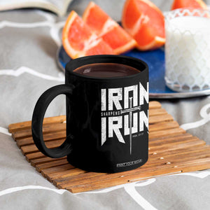 Iron Sharpens Iron Coffee Mug Christian Bible Scripture Gym Workout TS11 Print Your Wear