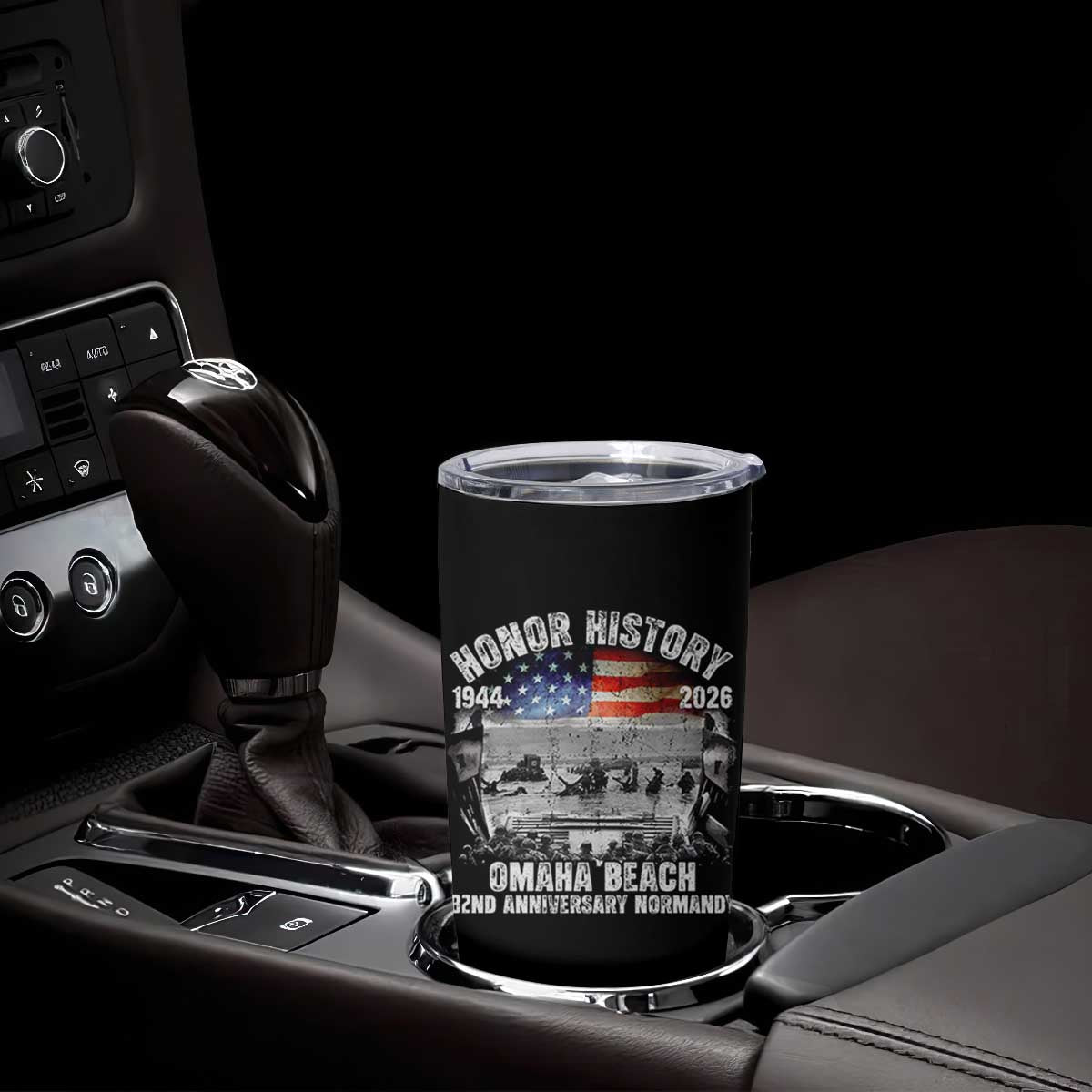 Omaha Beach D Day Tumbler Cup 82nd Anniversary Honor History Normandy WWII TS11 Print Your Wear