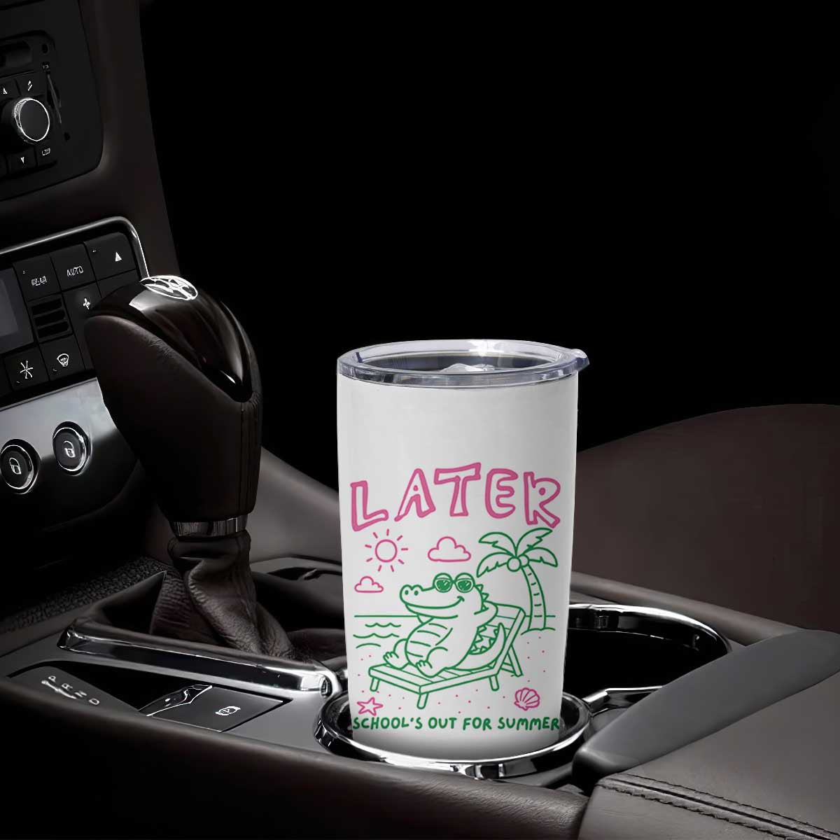Later Gator School's Out for Summer Tumbler Cup Funny Last Day of School TS11 Print Your Wear
